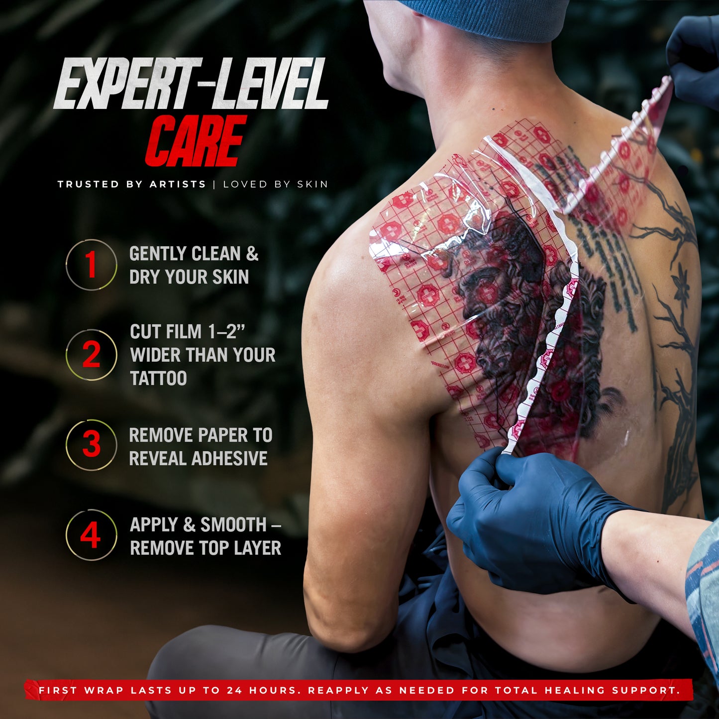 STERIVAULT TATTOO AFTERCARE BANDAGE